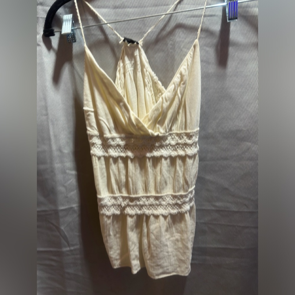 Rue 21 small cream tank